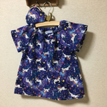 ＊SALE＊【ユニコーン】スモックブラウス 100