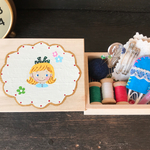 手のひらの裁縫箱「女の子の裁縫箱」送料無料