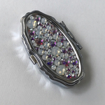 【Swarovski】キラキラ ピルケース オーバル型 
