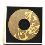オリジナル磨き革つば4㎜38用『不動心』金