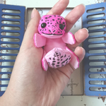 チビっこ！ヒョウモントカゲモドキぬいぐるみ（ファンタジーストロベリーアイス）