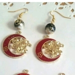 紅月 九尾 ピアス イヤリング