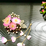 野バラ🌹のヘアクリップ