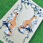 キツネ フックピアス