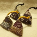 ネコさんのまきびしセット(和柄・四)