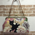 がま口バッグ
