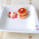 ホットケーキのミニトレイ