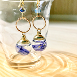 ハーバリウムピアス  violet