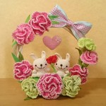 いつも ありがとう♪笑顔も満開！母の日の2wayリース②