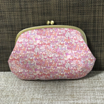 SALE 30%OFF リバティ親子がま口 マルチポーチ