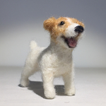 フェルト犬　ジャックラッセル・テリア　<MW093>