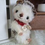 otd Karen bear No,879 テディベア はりねずみさん