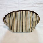 SALE　茶色ストライプのポーチ