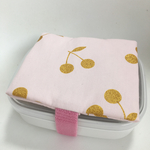再販♡ゴールドチェリーの保冷剤ケース付きランチベルトPK