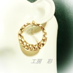 ☆新作☆槌目ゴールドリングのシンプルピアス・イヤリング