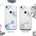 008 クラゲ（カラーver）iPhoneケース スマホケース iPhone15〜 クリア アート 海月 Android