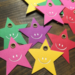 【STAR×SMILY】*タグ*メッセージカード*ラッピング