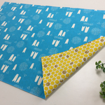 40×60㎝  ベア＊ツリー   ランチョンマット リバーシブル
