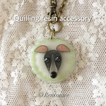 【限定１点】Italian Greyhound バッグチャーム  F