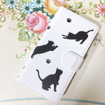 値引き中！3300←3000円全機種カメラ穴対応☆iPhone/experia/galaxy他スマホケース ねこ