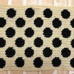 cebe様　オーダー品☆水玉ランチョンマット大・アネモネアクリルたわし☆　