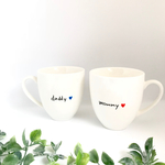 父の日☺︎ Dad❤︎Mom マグカップ