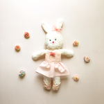 バレリーナ うさちゃんのぬいぐるみ
