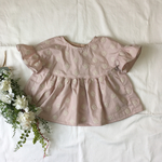 アナベルの刺繍♡ふんわりプルオーバー（90〜120）