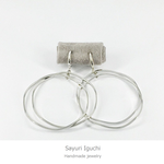 Wave hoop Earring