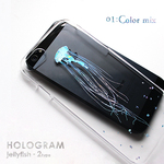 iPhone12Pro ケース 009 クラゲ ホログラムver スマホケース