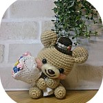 *愛を込めて花束を*くま*茶色*