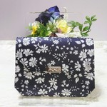 リバティ（カペル）小銭入れ　紺