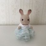 【再販】✧*｡シルバニア  ドレス ブルー 💙