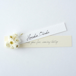 name plate | 席札 for wedding “beige” 10枚