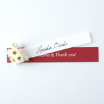 ［ name plate ］席札 for wedding “terra cotta” 10枚