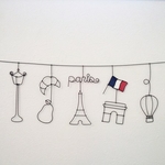 Parisガーランド ワイヤークラフト   