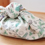 あずま袋お弁当袋(cotton spring plant生成り)