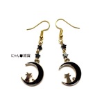 深夜の猫ピアス
