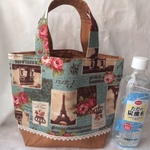 （受注制作）ミニトートＢａｇ・アンティーク・ブルー