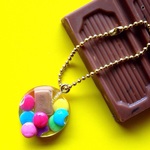 小さなスイーツ・チョコいっぱいキーホルダー