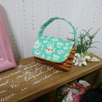 フタ付き ミニチュア バッグ ☆リバティ