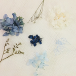 ★ハーフサイズ ハーバリウム花材キット antique blue