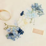 ハーバリウム花材キット antique blue