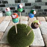 [コピー] ガラスのミニガーデンピックセット B