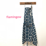 大人用エプロン 〜シンプルアサガオ  コンイロ〜