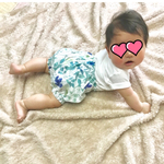 リバティ かぼちゃパンツ  ヘアターバン&お名前ミニガーランド付き