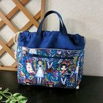 巾着式バッグインバッグ(不思議の国のアリス)