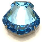 (st2)【大特価品】数量限定 スワロフスキー アクアマリン 29mm #4789 シェル 爪付き ファンシーストーン 1粒