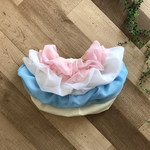 まるで絵本みたいなボリューム かぼちゃパンツ おしりフリルタイプ  メルヘンカラー