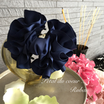 フルール バンスクリップ  ネイビーグログラン